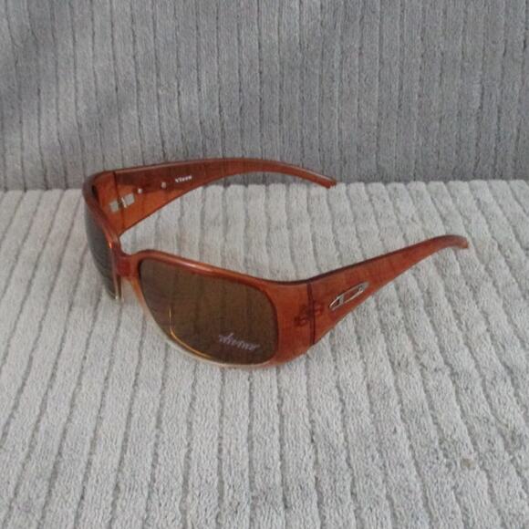 New Divine Eyewear Vixen Orange Fade/Polarized Amber Sunglasses NWT Women's - Picture 8 of 8